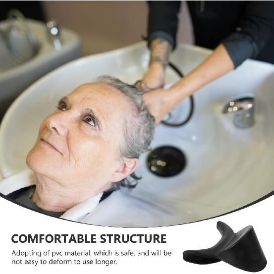 Shampoo Bowl Neck Rest Pillow - Salon Hair Washing Sink Basin Accessory - PVC Wash Pad Spa