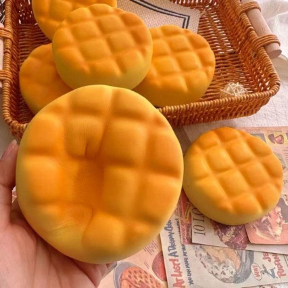 Slow Rebound Simulation Bread Squeeze Toy Decompression Pinch Toy for Kids Adults Gift