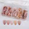 Kakas Mix Nude Nail Tips 5 Types X 28p Set KN-T5014 1 Pcs