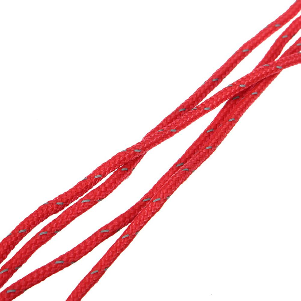 4pcs Multifunction Tent Rope 3.5mm Reflective Wind Rope Tent Accessories For Outdoor Camping Hiking