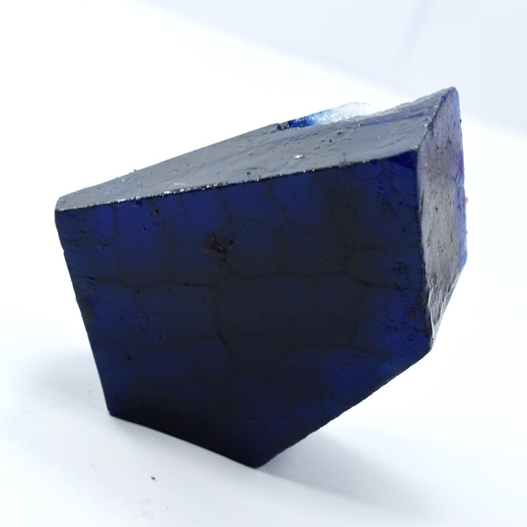 Natural Sapphire Blue 186 Ct Uncut Dyed Rough Loose Gemstone