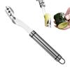 1PC Stainless Steel Corer Pear Fruit Vegetable Tools Core Seed Remover Cutter Pepper Seeder Slicer Knife Kitchen Gadgets