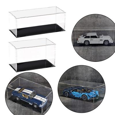 Transparente Acryl-Vitrine, Aufbewahrungsbox, Würfel, staubdichte Vitrine für Sammlerstücke, Actionfiguren, Spielzeug, Desktop-Aufbewahrung