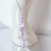 Fashion Fish Tail Shell Bead Pendant Phone Straps Lanyard Pocket Keychain Strap Backpack Charm Car Key Decoration Chain