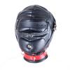 Leather Sexy Mask  Adjustable Strap Character Party with Fake Penile Full Package Binding Couple Game Mask Flirting Hat 18+