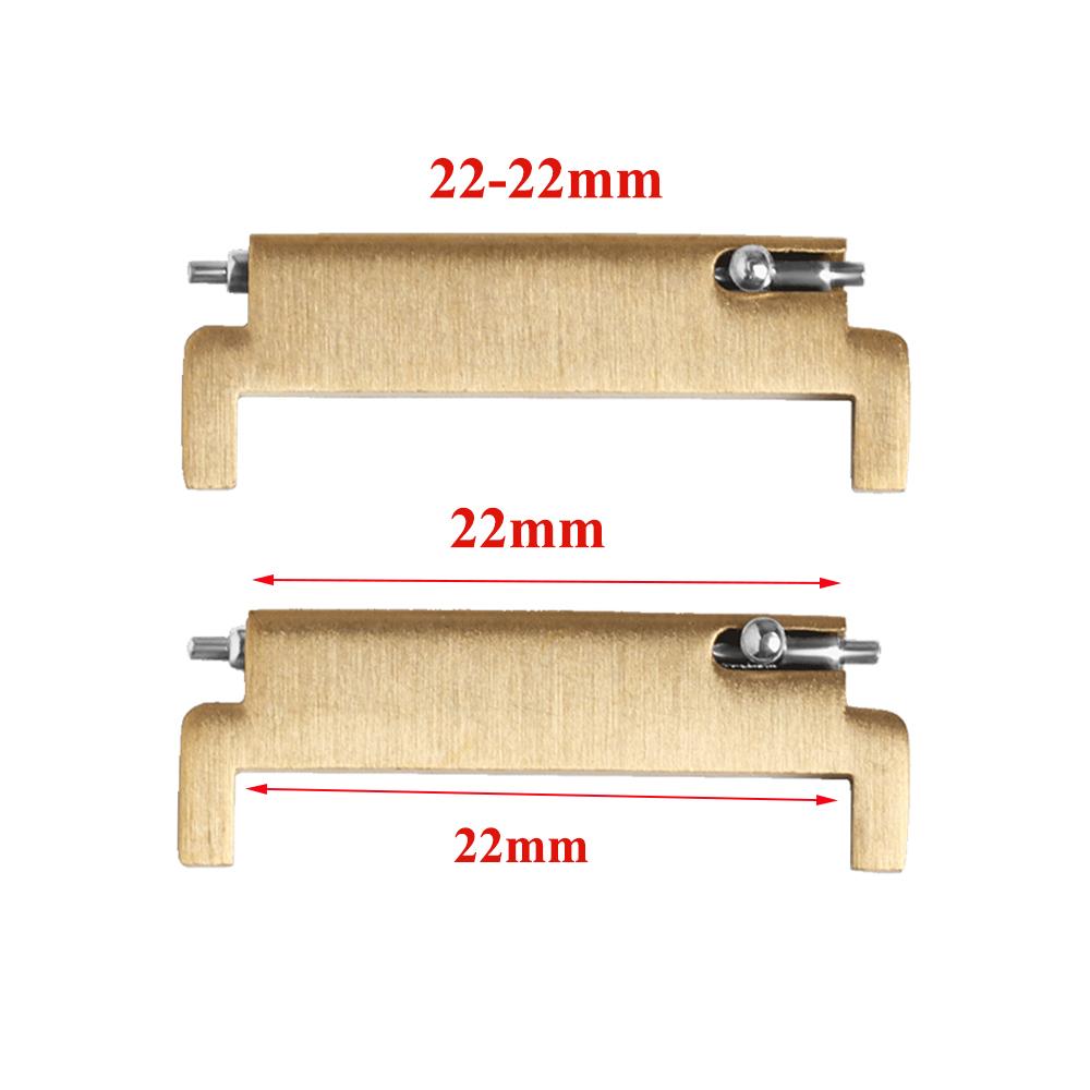 Uhrenarmband-Adapter 2 Stück Schnellverschluss 20 mm auf 18 mm 20 mm auf 22 mm 22 mm auf 20 mm Stifte Verbinder Armband Federstege Zubehör