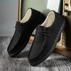 Le Fu Shoes Men's Canvas Flat Top High Quality Brand Casual Shoes Boat  Luxury Shoe Facon Designer Shoe Flat Bottom Loafers