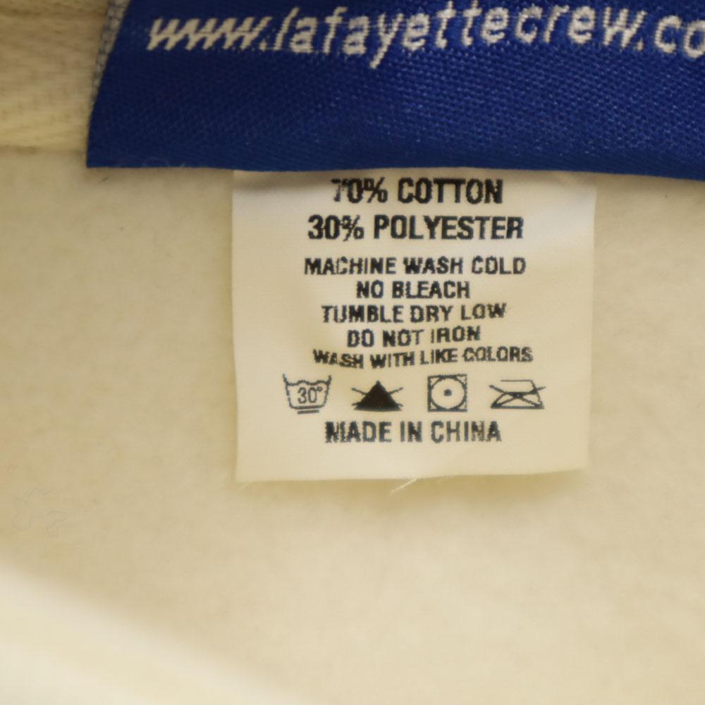 LFYT Long sleeve sweat Parker XXL Ivory Fleece lining, large size Men's Used