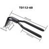 Multifunctional Elbow Straight Handle Hand Seamer Crimping Folding Tool