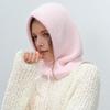 Winter Cap Knitted Adjustable Drawstring Neck and Ear Protection Solid Color Warm Unisex Autumn Winter Outdoor Activities Daily Wear Headwear