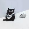 Cute Cat Panda Brooch For Girls Women Beautiful Rose Daisy Badge Fashion Backpack Enamel Pins Jewelry Valentine'S Day Gifts