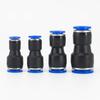 Haisidike HKLY-12 PG Plastic Reducing Straight Pneumatic Connector