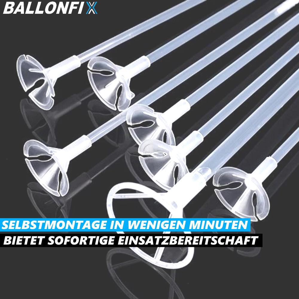 BALLONFIX Balloon Stand Balloon Balloons Wedding Decoration Large Round 70cm 2 Pieces