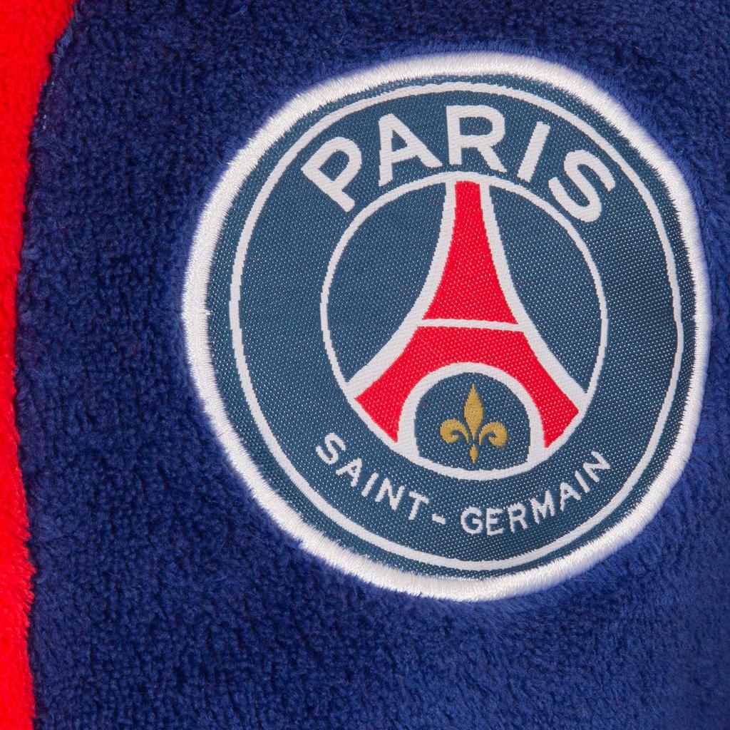 Paris Saint Germain FC Boys Crest Fleece Dressing Gown