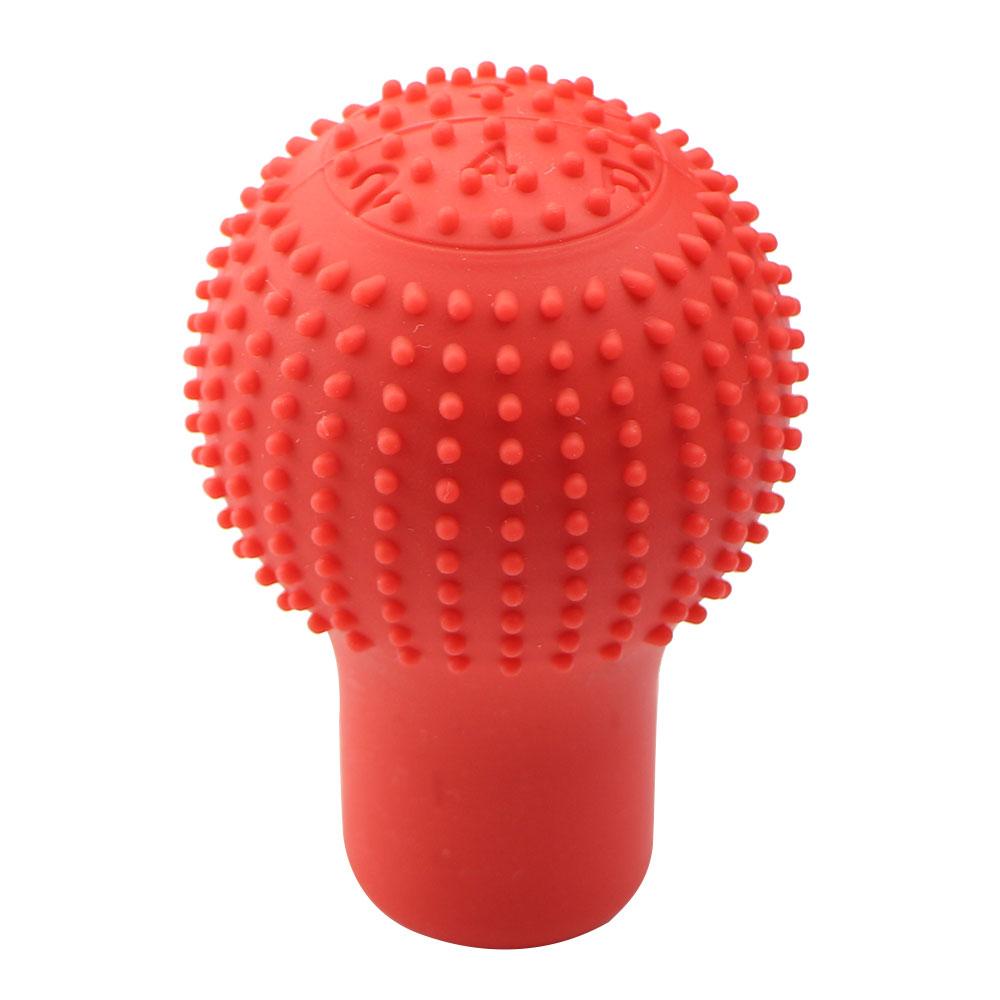 Ręczna silikonowa osłona gałki zmiany biegów MT osłony gałki zmiany biegów rękawy etui ochraniacz skóry Car Styling