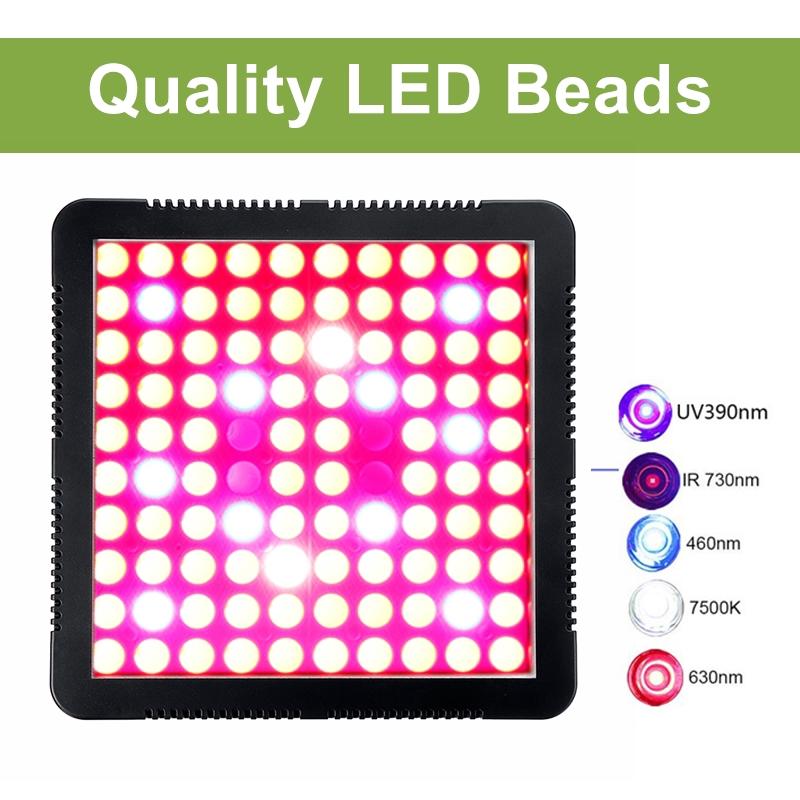 2000W Growing Lamps LED Grow Light Full Spectrum for Greenhouse Indoor Hydroponic Plant Seedling Flower High Yield