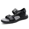 Sandals Summer Open-toed Loafers Velcro Casual Shoes Foreign Trade Lightweight Sandals Outdoor Beach Shoes