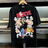 Unisex Retro Popeye Cartoon Graphic T-Shirt Men's Classic Pop Culture Print Top for Casual Wear Men's Clothing Clothes of Man