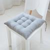 1 Piece Cotton Upholstery Soft Padded Cushion Solid Chair Square Mat Office Home Decoration Car Garden Sun Lounge Seat Cushion