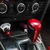 For Mazda CX-3 CX3 2017 2018      2024 Carbon Fiber Car Gear Shift Knob Head Cover Trim Interior Accessories