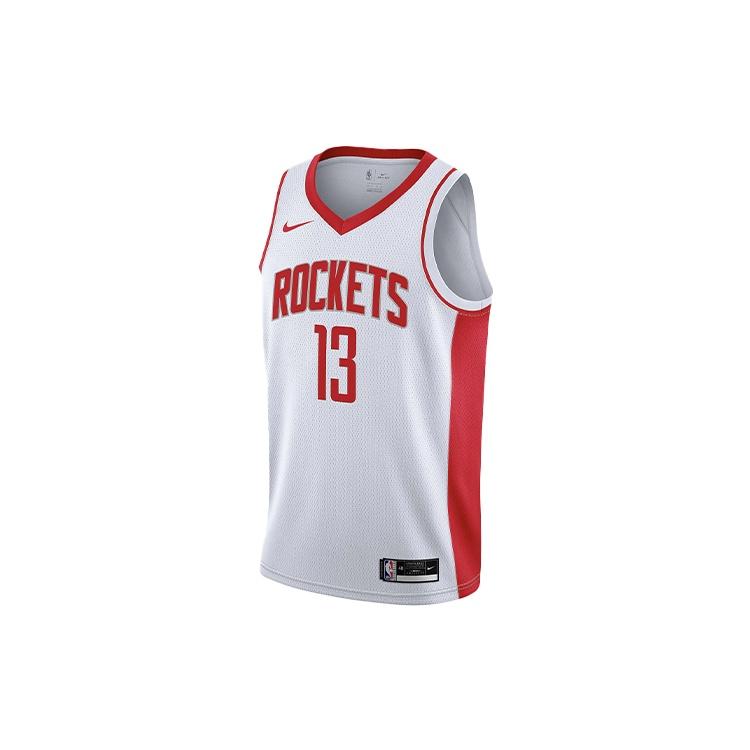 Nike James Harden Houston Rockets Whitered Men s CW3592-106 S