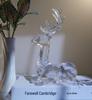 Nordic Transparent Crystal Reindeer Ornament - Christmas Decoration Handicraft