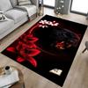 1pc Panther Flowers Carpet Anti Slip Polyester Floor Mat for office,Bedroom