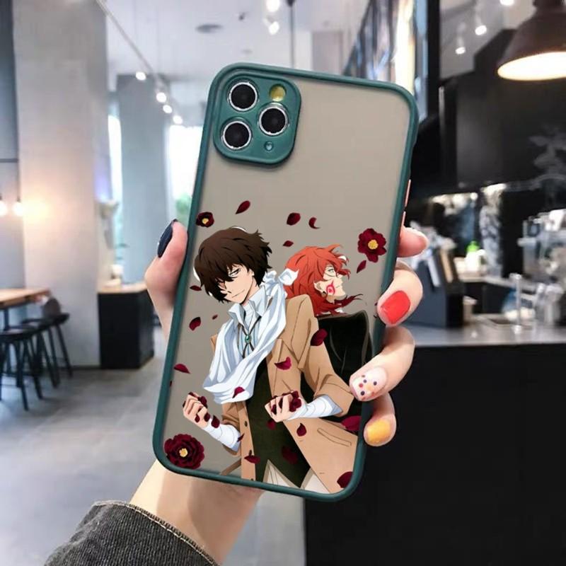 Pouzdro na telefon Bungo Stray Dog pro iPhone 14 13 12 11 Mini Pro Max XS X Max XR 8 7 Plus SE 2022 Kryt telefonu v barvě kůže