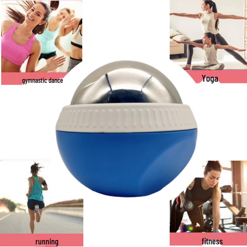 Stainless Steel Hot & Cold Massage Ball: Handheld Ice Pack, Cooling, Low Temp Rolling Ball, 70mm for Physiotherapy Fitness & Compress Therapy