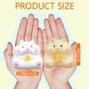 Cute Hamster Squshie Toy Hand-made Stress Relief Squeeze Toy For Home Decoration