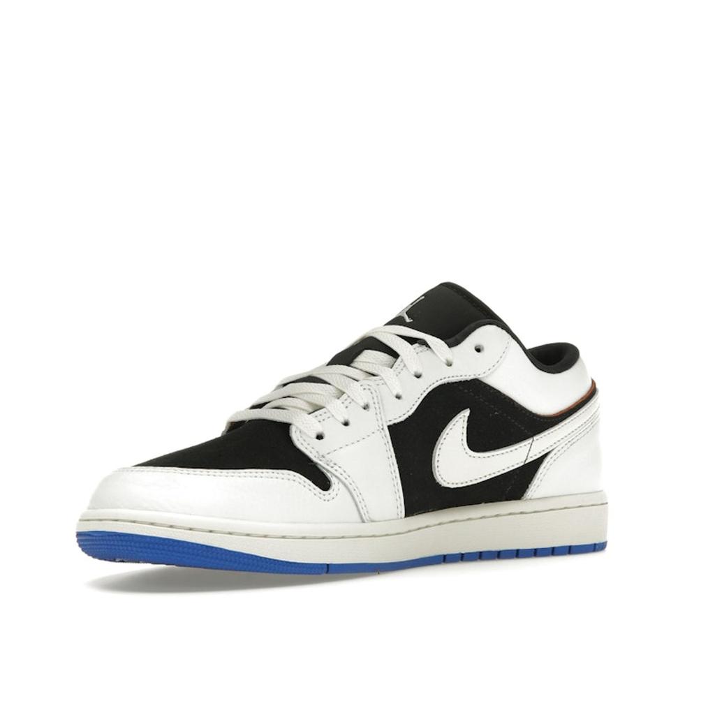 Air Jordan 1 Low Quai 54 2024 Men Sneakers White Off-Noir Summit-White HQ0764-001