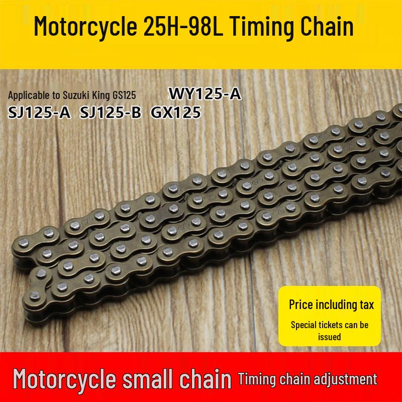 GS125 WY125-A 98 Glieder Steuerkette für Suzuki Wuyang Wang Motorrad