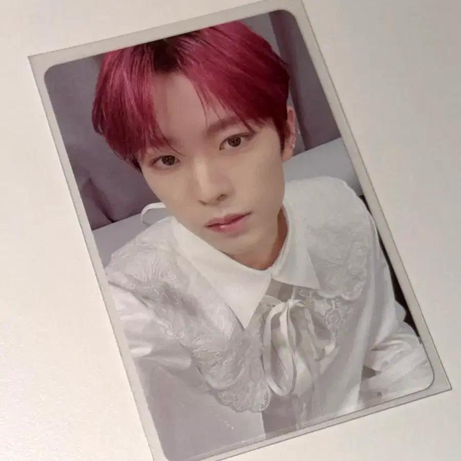 Kms Red Hair Yu Moocy NCT Wish Bubble Cat photocard Photo card