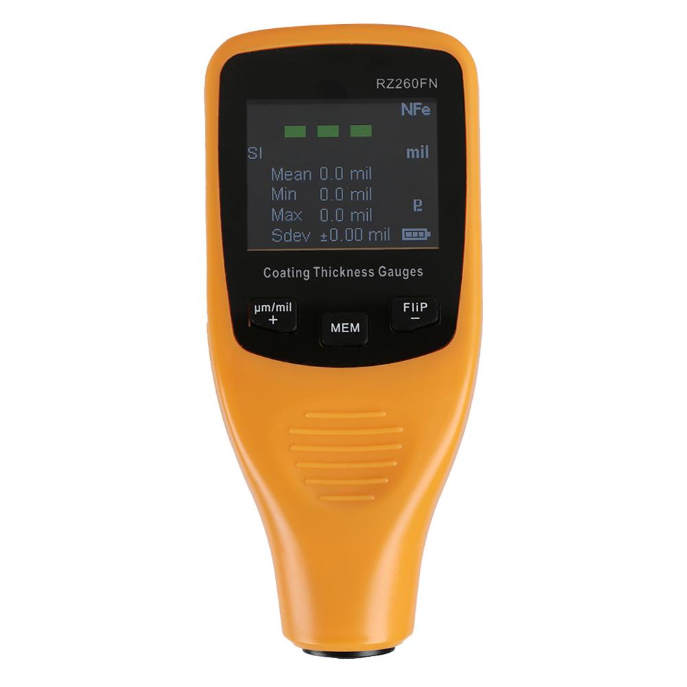 

RZ260FN Мини-измеритель толщины лакокрасочного покрытия для кузова автомобиля