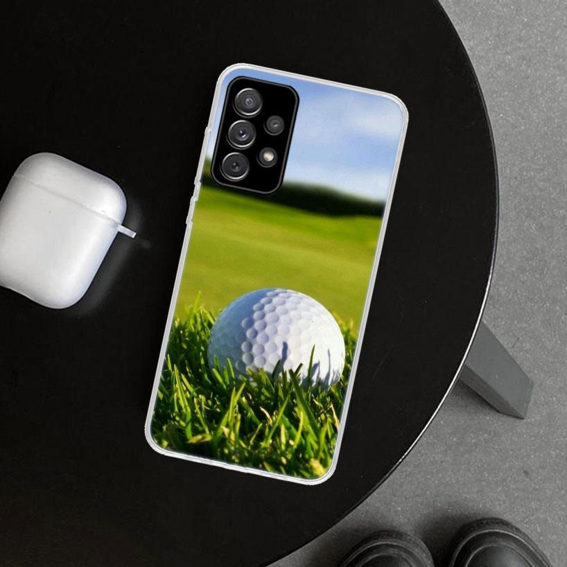

Modern Golf Sports Phone Case Cover for Samsung Galaxy A12 A22 A32 A52 A72 A02S A51 A50S A31 A20S A10S Note 20 Ultra 10 Plus Gal Samsung A50