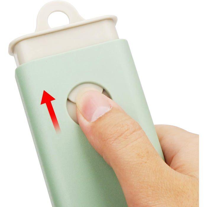 Couverts - EXZACT - 5 pièces - Inox 18/10 - Étui vert - Lave-vaisselle compatible