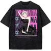 Letnia Wyprzedaż Anime Wezwanie Nocy Płócienna Bawełniana Koszulka Y2k Męska Damska Streetwear Oversize Luźna Wygodna i Wszechstronna