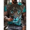 Fashion 3D Print Men Short Sleeve Round Neck T-Shirt Plus Size Tee Summer Casual Tshirts