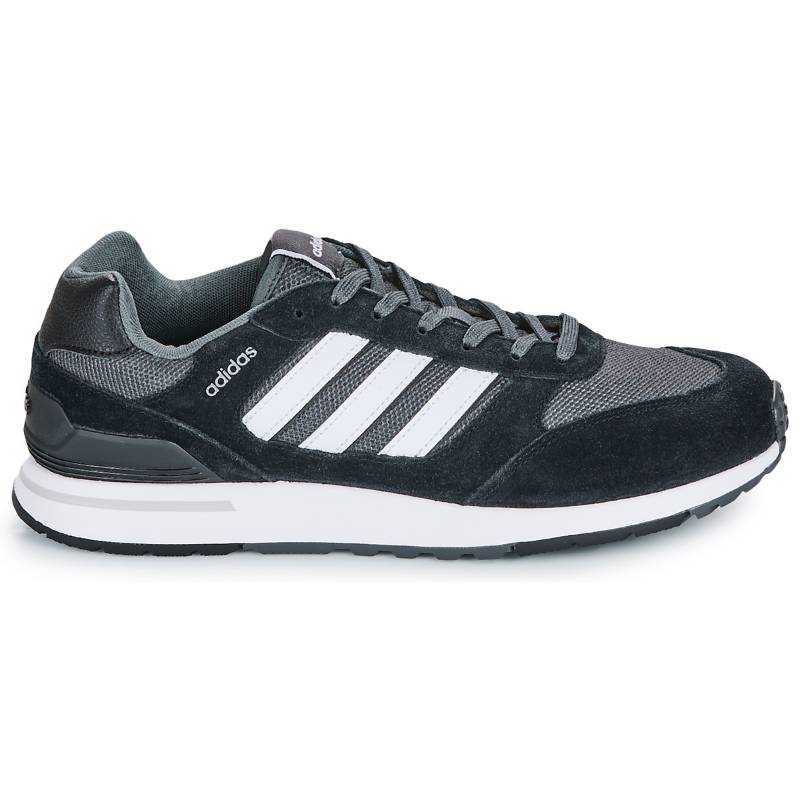 New Adidas Run 80s Anti Slip Wear Resistant Low Top Casual Shoes Men's Black ID1260
