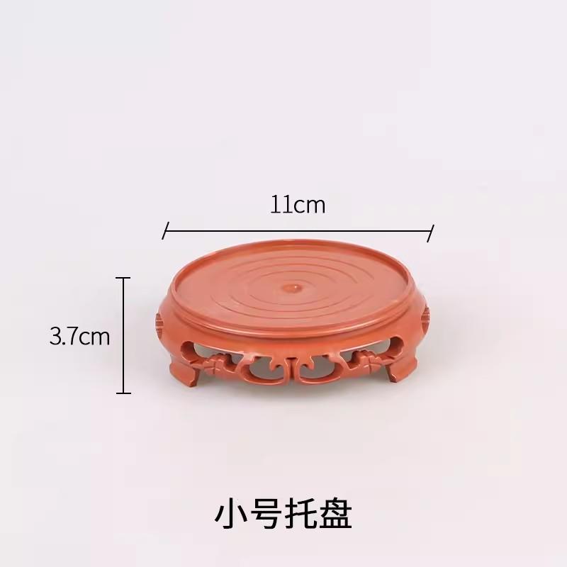 Plastic Imitation Tray for Flower Pots, Round and Square Flower Pots, Flower Holder Base, Water Tray, Multiple Colors