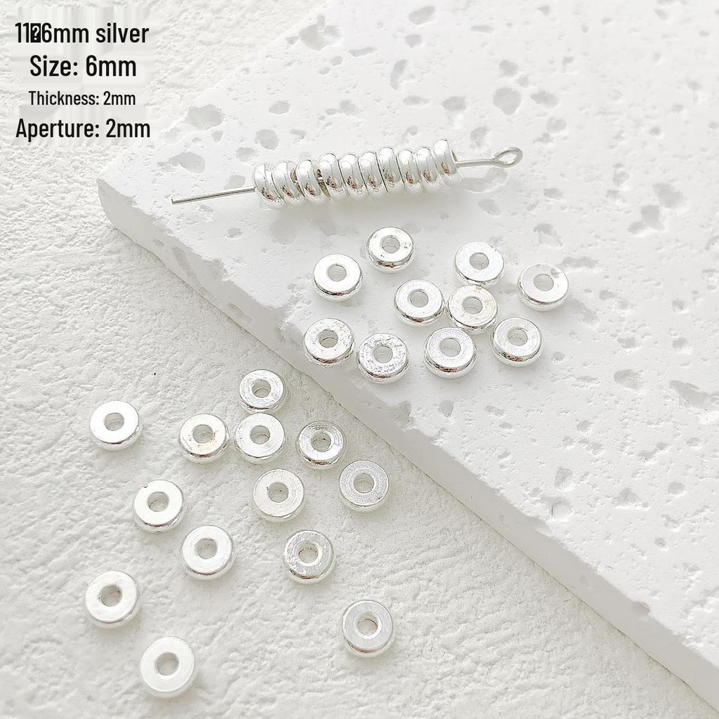 Koraliki Dystansowe ze Złota 18K/14K i Miedziowane do Tworzenia Biżuterii DIY i Bransoletek