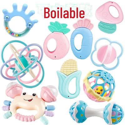 Manhattan Baby Beißring & Rasselscheibe, 0-6 Monate, Unisex Spielzeug für Neugeborene und Kleinkinder
