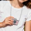 Palm Size Camera with Wide Angle Lens 1.47 Inch 180 degrees    Screen 1080P Re able Retro Camera for Campus Cycling Pets
