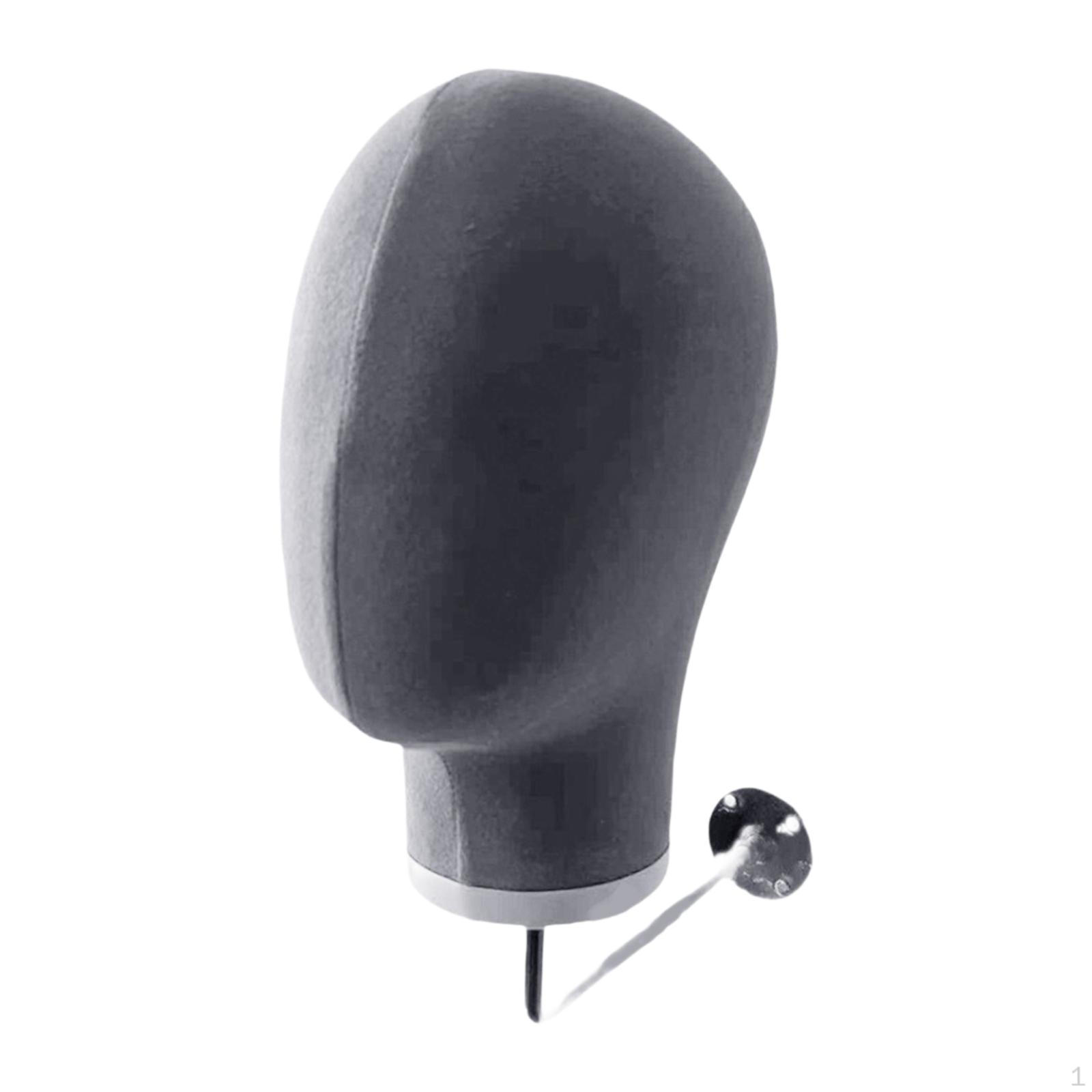 

21-дюймовая настенная подставка для головы манекена, держатель для париков, шапок, шляп, салонов парикмахерских серый