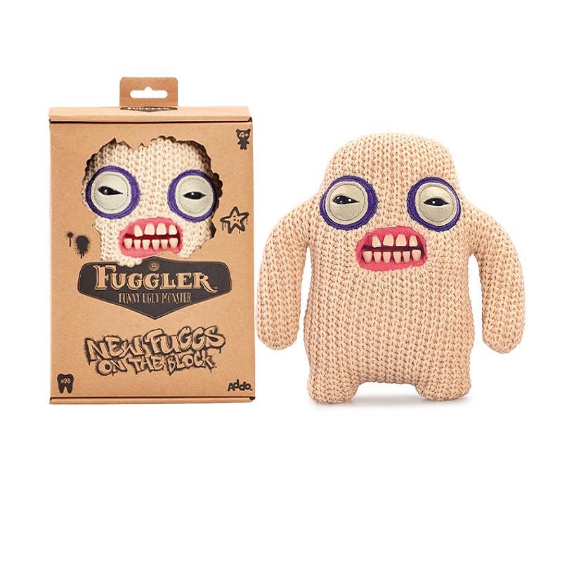 Street Style Ugly Cute Teeth Monster Plush Doll Kawaii Cartoon Toy Soft Stuffed Animal Children Christmas Gift