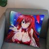 Rias Gremory Kissenbezug Für Auto Sofa Dekoratives Zuhause Doppelseitiger Druck Plüsch Quadratisch Wurfkissen Kissenbezug