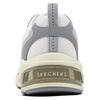 Skechers Street Women Comfort Wear Resistant Low Top Chunky Sneakers White Grey 177352-WGY
