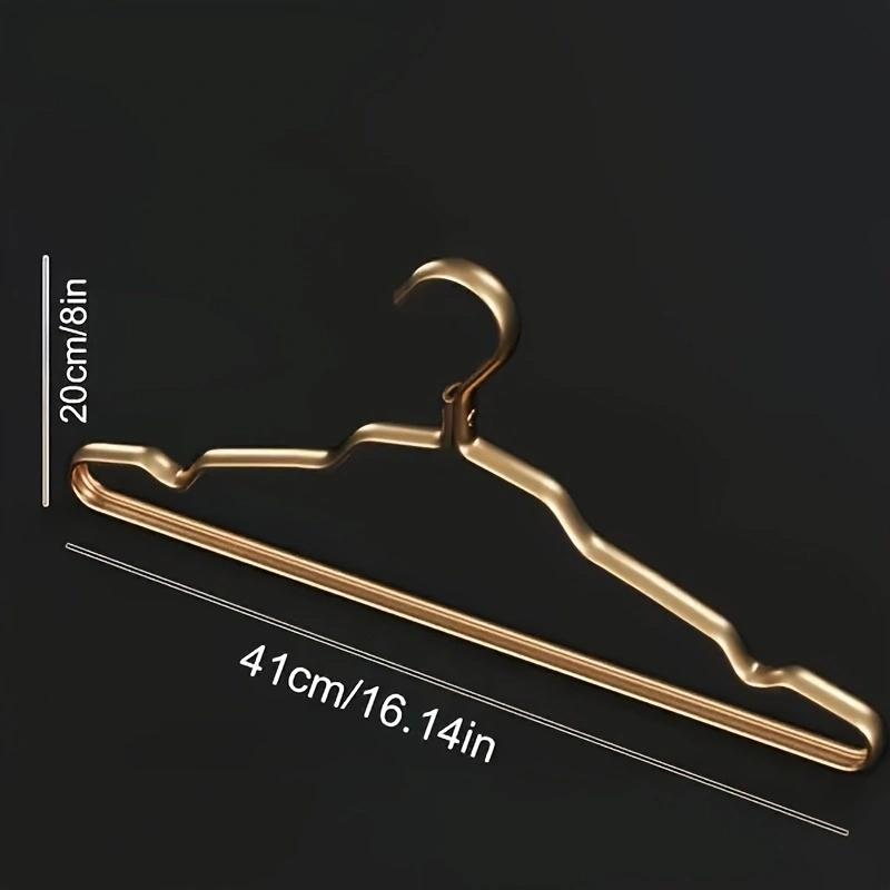 Clothes Hangers Metal, Smooth Surface Shirt Dress Hanger, Durable Heavy Duty Coat Hangers, Standard Hangers for Jacket Trouser