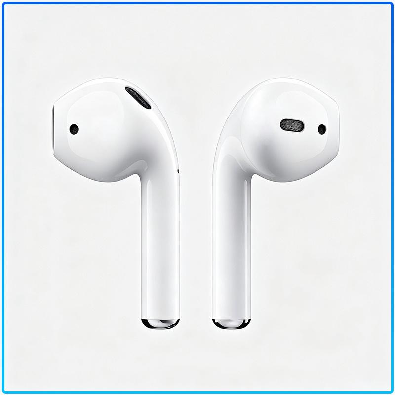 Apple AirPods 2 Bluetooth-Kopfhörer Kabellos Touch-Steuerung Schnellladecase HD-Anrufe Stereo Bluetooth-Ohrhörer Alle Smartphones Universell