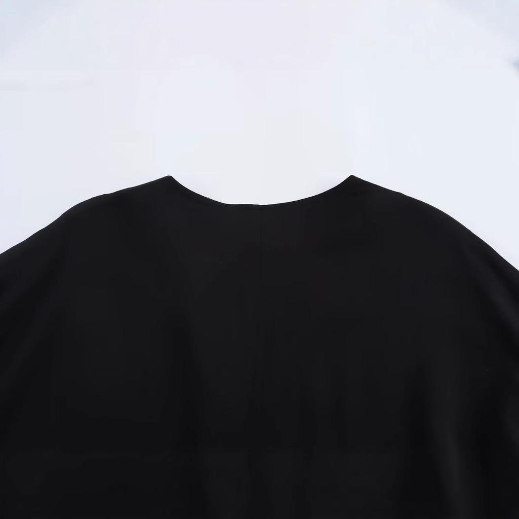 2025 Spring Women's Fashion Shirt with Side Stripe Design, European & American Style